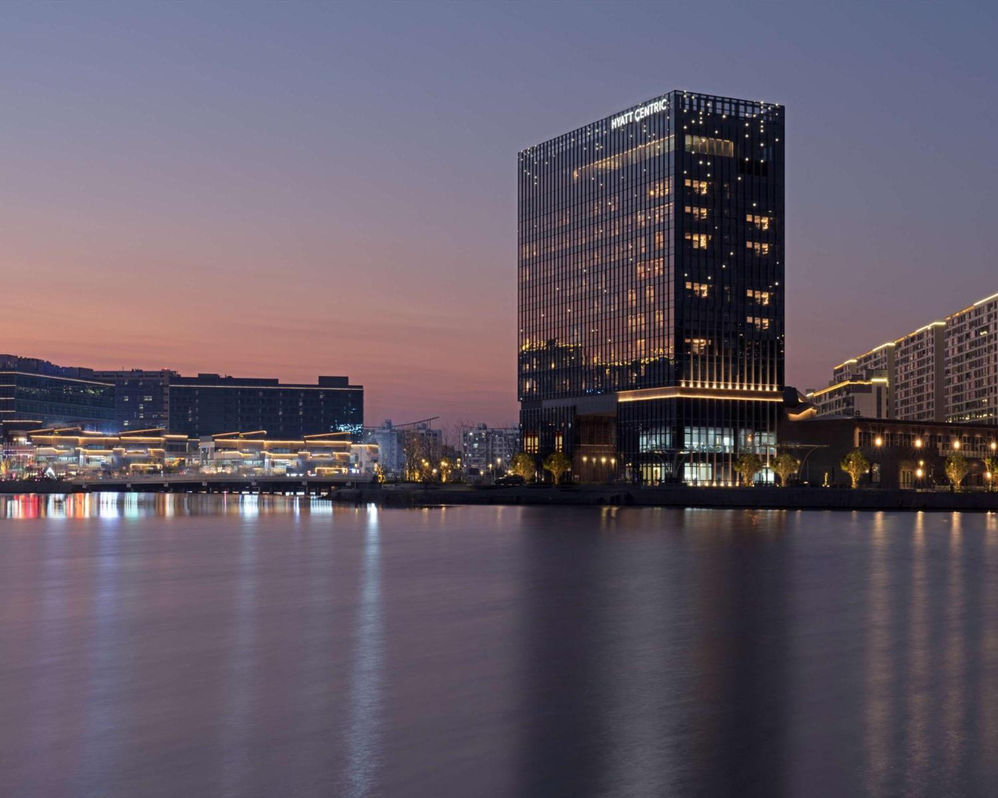 Hyatt Centric Lakeside Ningbo Exterior foto